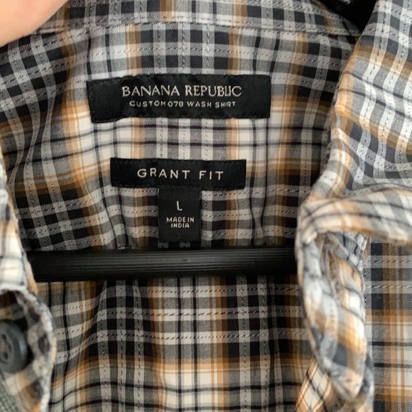 Mens BR Grant Fit Button Down (L) - Picture 2 of 3